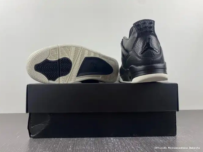 Official Maikesneakers Retro Jordan Pony Black 4 Hair 819139-010 0423
